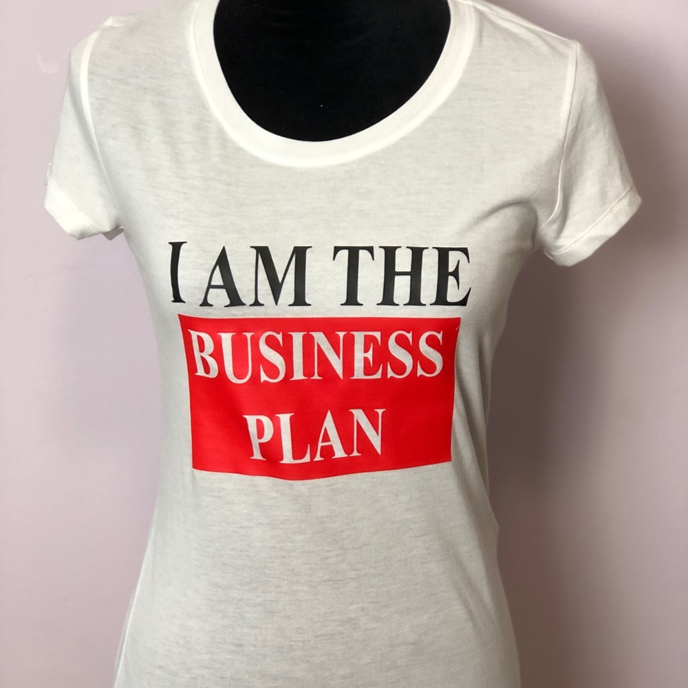 White graphic Tee T-shirt